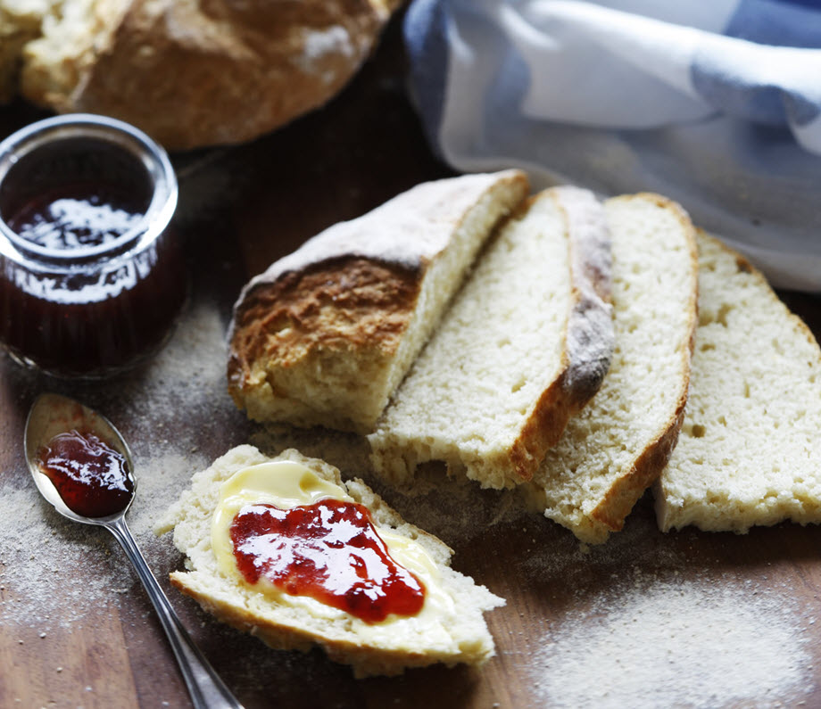 Give Us This Day Our Daily Bread - Irish Soda Bread and jam